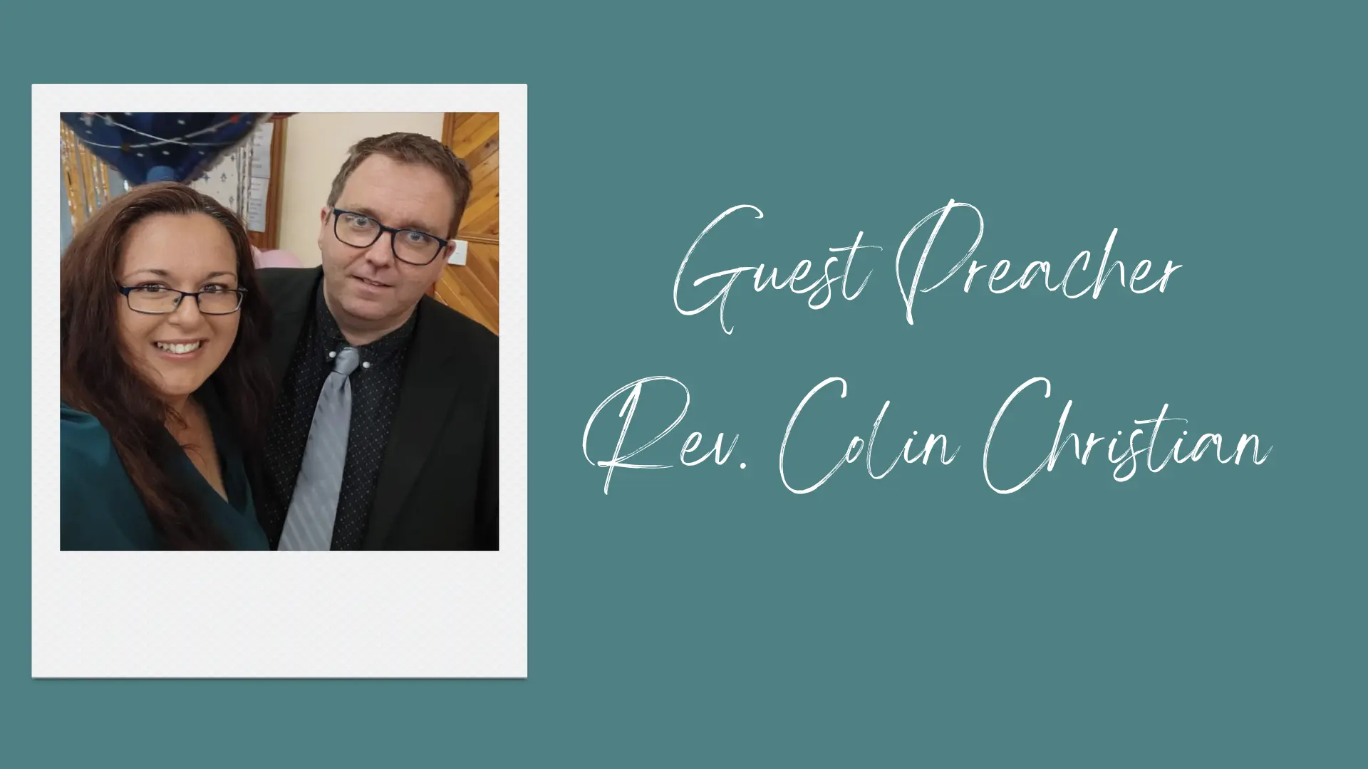 Highfields Churches of Christ » Guest Preacher Rev. Colin Christian ...