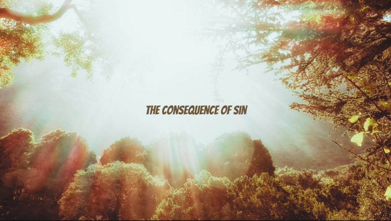 The Consequence of Sin